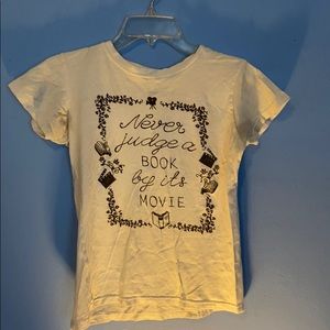 White cotton tee shirt